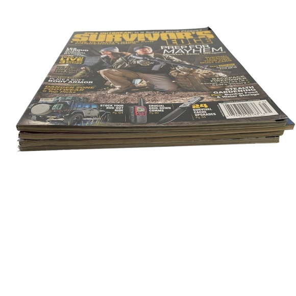 Lot of 4 Survivor's Edge Magazine Off Grid Prepping Survival Survivalist - Picture 2 of 3